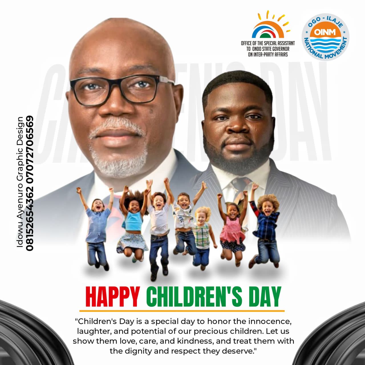 2025 Children’s Day: Ogo-Ilaje advocate, Barr. Fade’ Ojamomi Celebrates with Ilaje Constituency 1 Children, Donates Cash Gift
