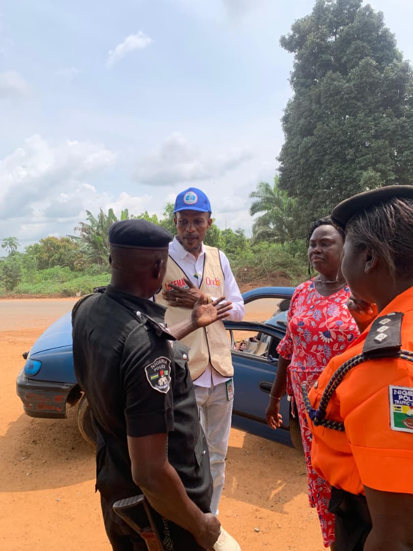 Hon. Wellington Adebawo Visits Ghastly Accident scene along Akure-Owo Road, Decries High Rate of Trucks Causing Accidents in Ondo stat