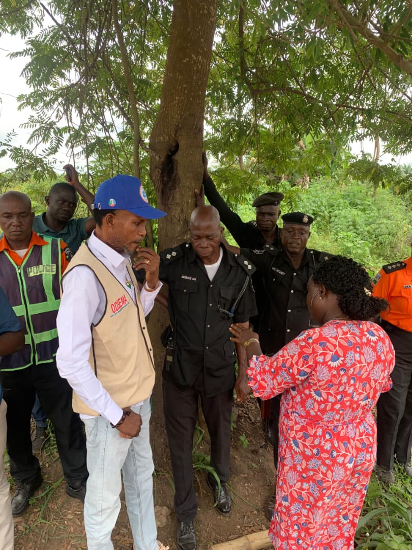 Hon. Wellington Adebawo Visits Ghastly Accident scene along Akure-Owo Road, Decries High Rate of Trucks Causing Accidents in Ondo state