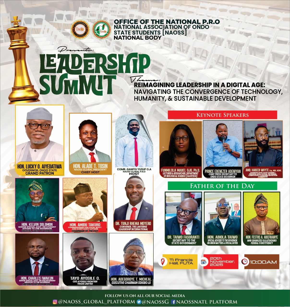 NAOSS ANNOUNCES GROUNDBREAKING LEADERSHIP SUMMIT: "REIMAGINING LEADERSHIP IN A DIGITAL AGE