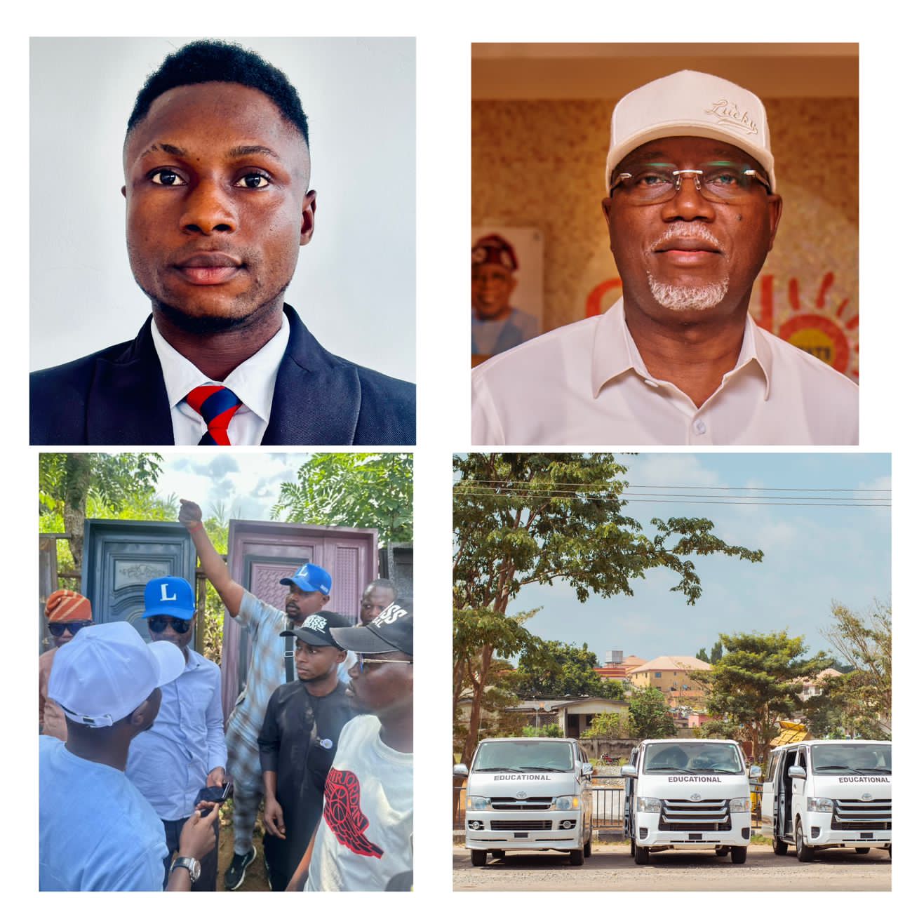 NAOSS GLOBAL PRESIDENT ACCOMPANIES GOVERNOR ON THANK YOU TOUR TO IDANRE LOCAL GOVERNMENT