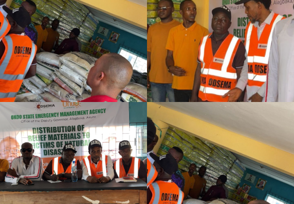 Gov. Aiyedatiwa Unveils Relief Materials for Victims of Natural Disaster in Ilaje