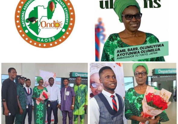 CONGRATULATIONS TO AMB. BARR. OLUMUYIWA AYOTUNWA OLUMILUA ON HER APPOINTMENT AS AMBASSADOR TO TOKYO, JAPAN