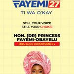 PROVEN, NOT PROMISED: Hon. Dr. Princess Olawumi Fayemi-Obayelu’s 2-Year Legacy Demands Continuity in Ilaje Constituency 2