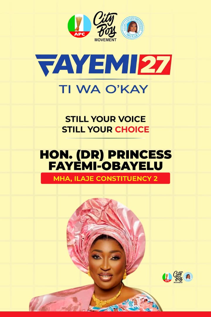 PROVEN, NOT PROMISED: Hon. Dr. Princess Olawumi Fayemi-Obayelu’s 2-Year Legacy Demands Continuity in Ilaje Constituency 2